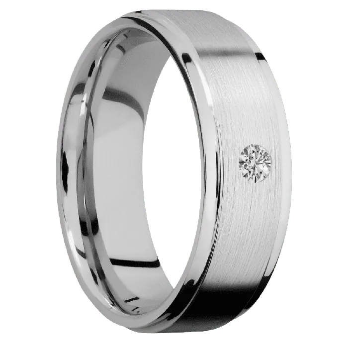 Earrings Lashbrook 14K White Gold Satin Polish Finish