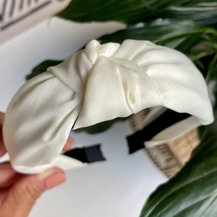 iszi ONLINE Rings Cream Knot Alice Band