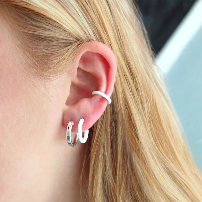 Petite Palette Hoop Earrings Kris Nations Earrings