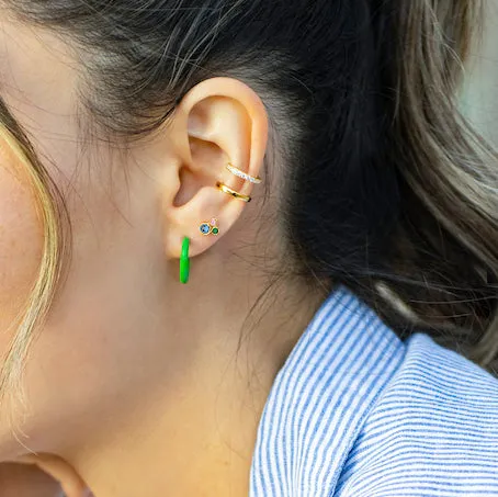 Petite Palette Hoop Earrings Kris Nations Earrings