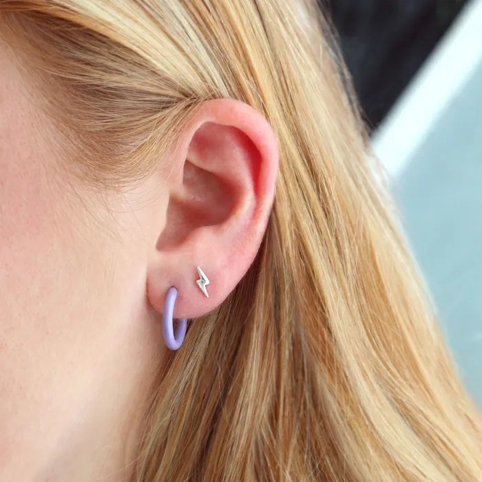 Petite Palette Hoop Earrings Kris Nations Earrings