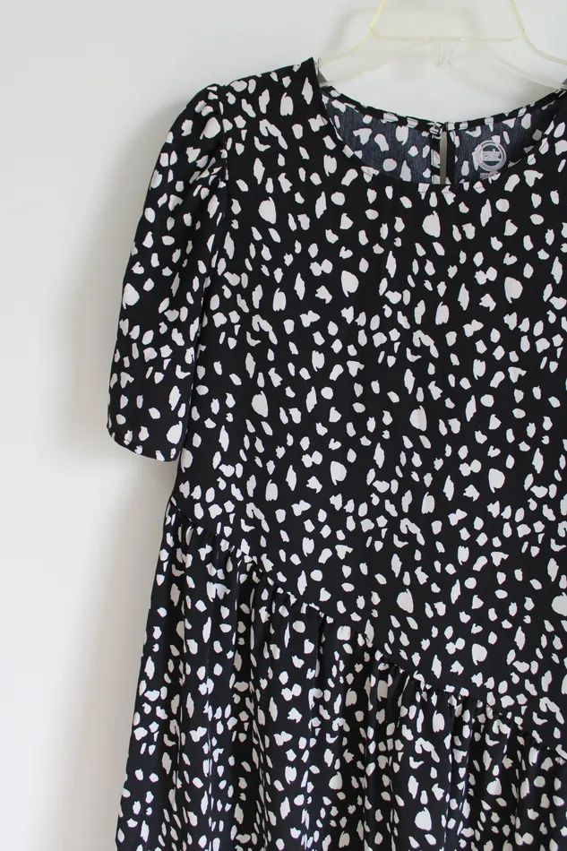 Wonder Nation Rings Wonder Nation Black Speckled Dress 18