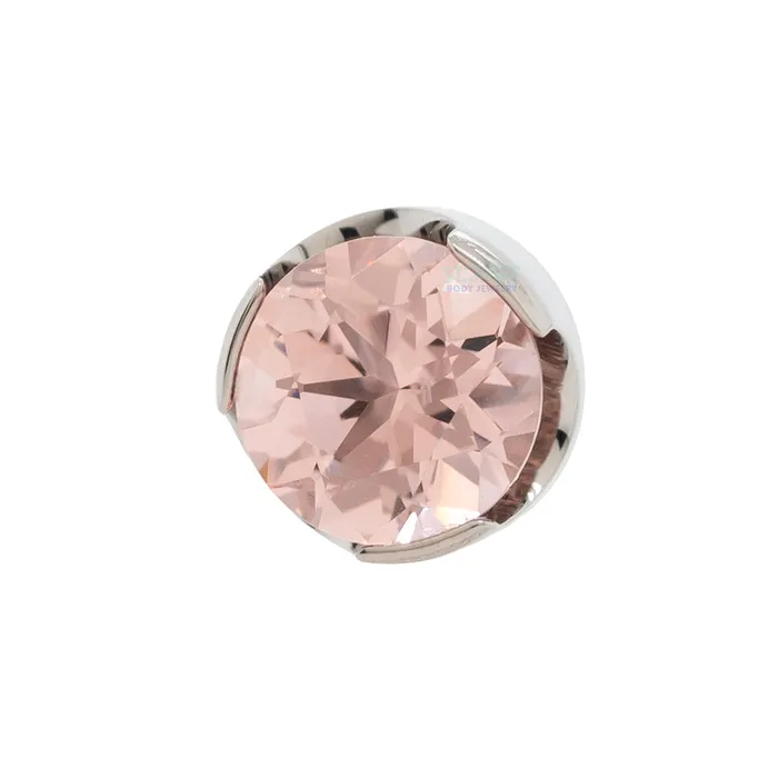 35mm ProngSet Brilliant Cut Threaded End Anatometal Rings