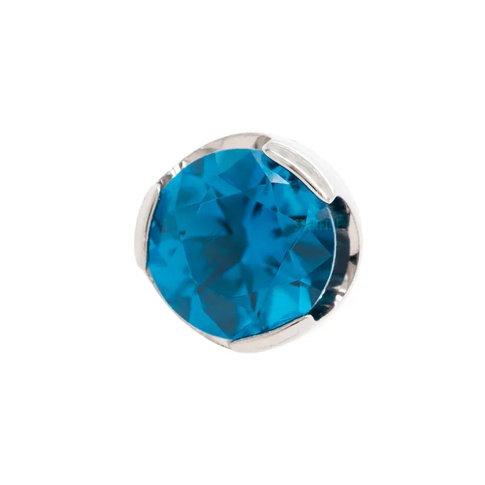 35mm ProngSet Brilliant Cut Threaded End Anatometal Rings