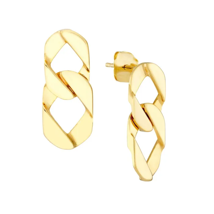 Alexis Jae Large Chain Link Earrings Earrings