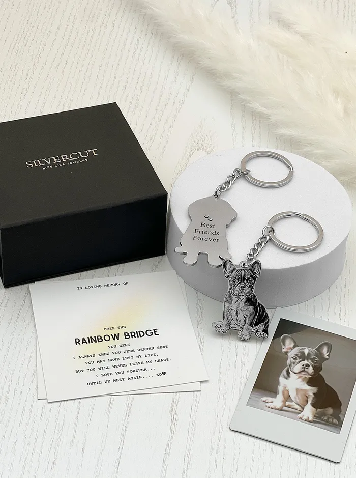 Earrings LifeLike Keychain Silvercut Original Earrings LifeLike Keychain Silvercut Original