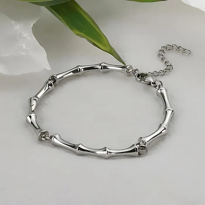 Men Designer Rings Lucky Silver Bamboo Men Designer Rings Lucky Silver Bamboo