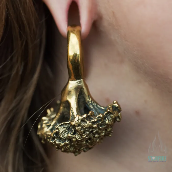 Oracle Body Jewelry Earrings Broccoli Weights