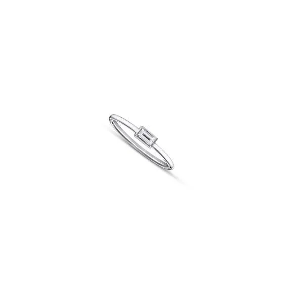 Rings Alexis Jae Single Baguette Diamond Ring