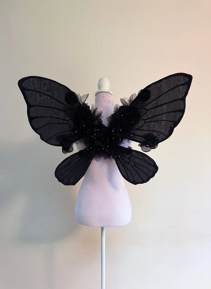 Stonehart Jewelry Rose Garden Faery Wings Necklaces