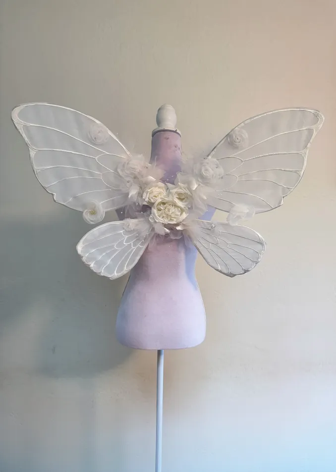 Stonehart Jewelry Rose Garden Faery Wings Necklaces