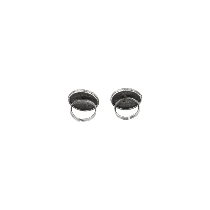 Teejh Rings Teejh Aadhar Silver Oxidised Toe Rings