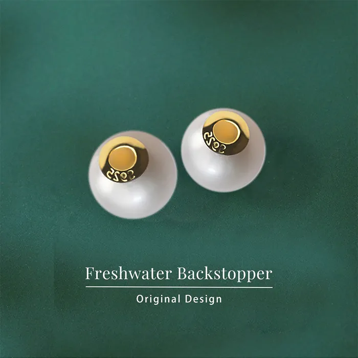 Asian Civilisations Museum Freshwater Pearl Earrings WE00230 New Yorker Collection Pearly Lustre Earrings