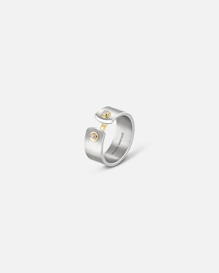 Rings Mood Paris From The Sky Mood Ring in Yellow Gold