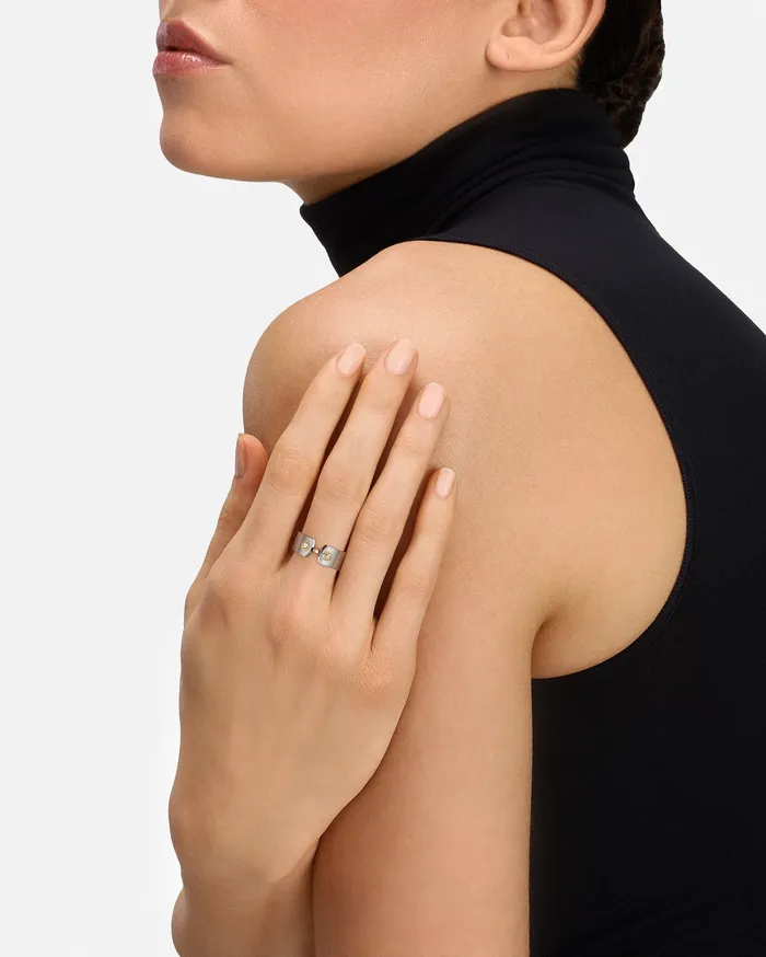 Rings Mood Paris From The Sky Mood Ring in Yellow Gold