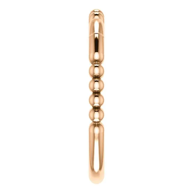Rings Primrose Trio Beaded Band Fire Brilliance 