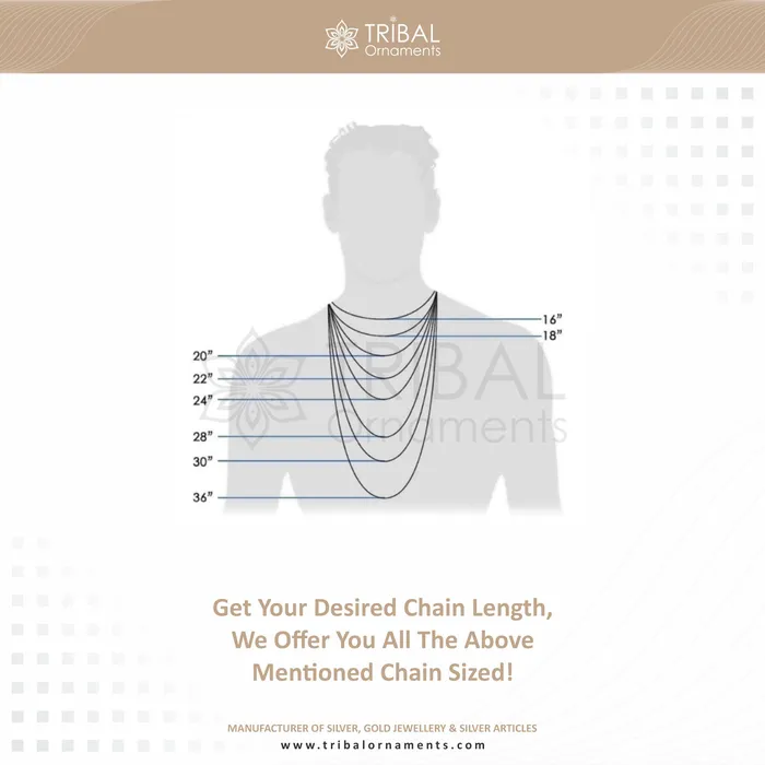 TRIBAL ORNAMENTS Necklaces 22kt yellow gold royal nawabi baht chain bar chain fabulous customized mens chain mens personalized gifting chain necklace india ch573 TRIBAL ORNAMENTS Necklaces 22kt yellow gold royal nawabi baht chain bar chain fabulous customized mens chain mens personalized gifting chain necklace india ch573