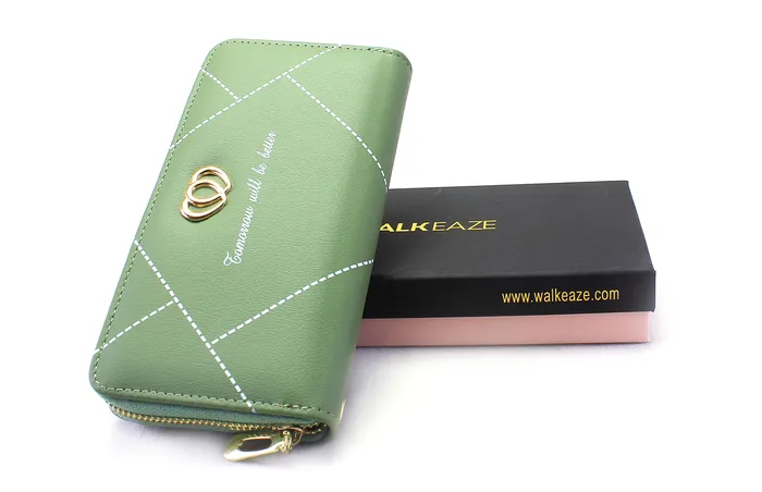 Women Stylish Wallet 2163W Walkeaze Earrings