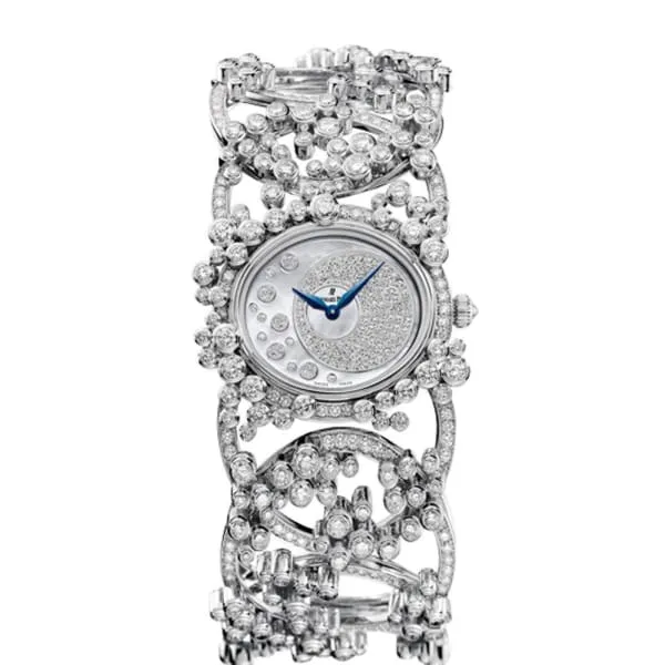 Audemars Piguet Bracelets Audemars Piguet Millenary Precieuse 28mm Womens Watch Ref 79382BCZZ9186BC01 White Mother of Pearl Pave Diamond Dial in 18K White Gold Diamond Bracelet