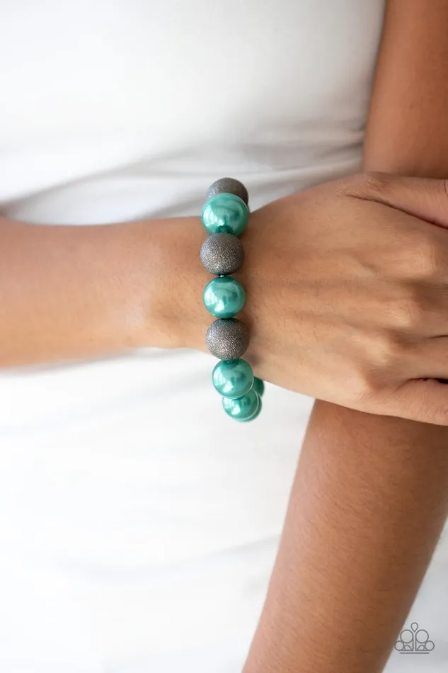 Bracelets Paparazzi Bracelet Humble Hustle Green Paparazzi Jewelry