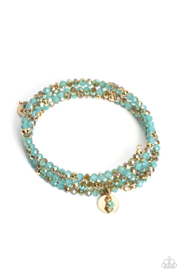 Bracelets Paparazzi Bracelet Illusive Infinity Blue Paparazzi Jewelry