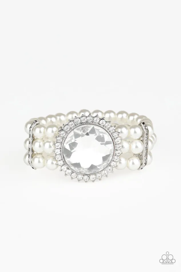 Bracelets Paparazzi Bracelet Speechless Sparkle White Paparazzi Jewelry Bracelets Paparazzi Bracelet Speechless Sparkle White Paparazzi Jewelry