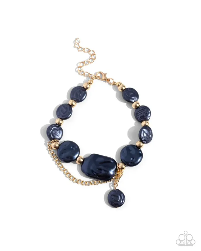 Bracelets Paparazzi Jewelry Paparazzi Bracelet 5th Avenue Finesse Blue Bracelets Paparazzi Jewelry Paparazzi Bracelet 5th Avenue Finesse Blue