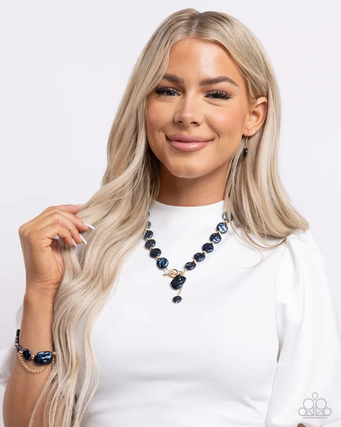 Bracelets Paparazzi Jewelry Paparazzi Bracelet 5th Avenue Finesse Blue Bracelets Paparazzi Jewelry Paparazzi Bracelet 5th Avenue Finesse Blue
