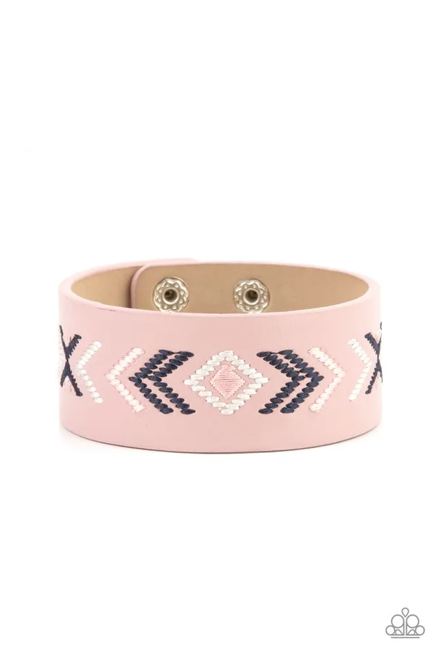 Bracelets Paparazzi Jewelry Paparazzi Bracelet Cliff Glyphs Pink Bracelets Paparazzi Jewelry Paparazzi Bracelet Cliff Glyphs Pink