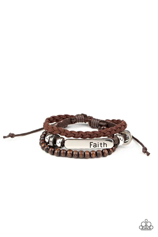 Bracelets Paparazzi Jewelry Paparazzi Bracelet Let Faith Be Your Guide Brown Bracelets Paparazzi Jewelry Paparazzi Bracelet Let Faith Be Your Guide Brown
