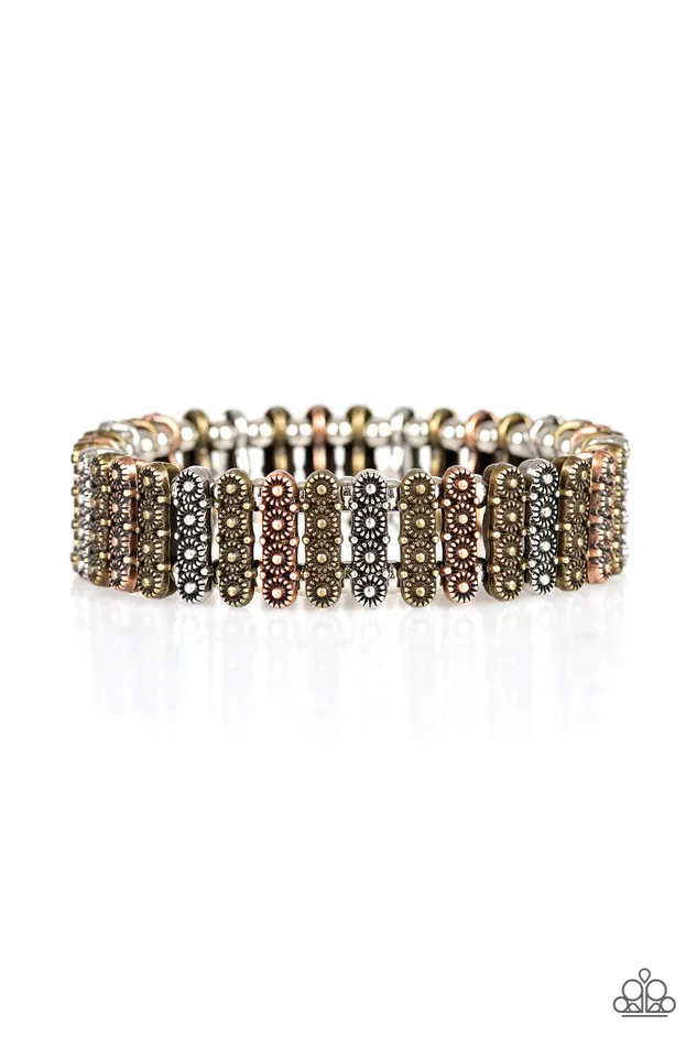 Bracelets Paparazzi Jewelry Paparazzi Bracelet Rise With The Sun Multi