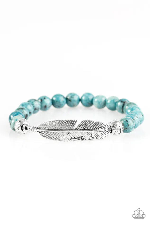 Bracelets Paparazzi Jewelry Paparazzi Bracelet Soar High Blue