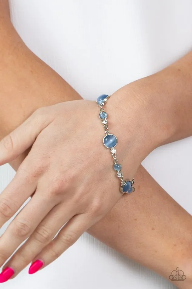 Bracelets Paparazzi Jewelry Paparazzi Bracelet Storybook Beam Blue