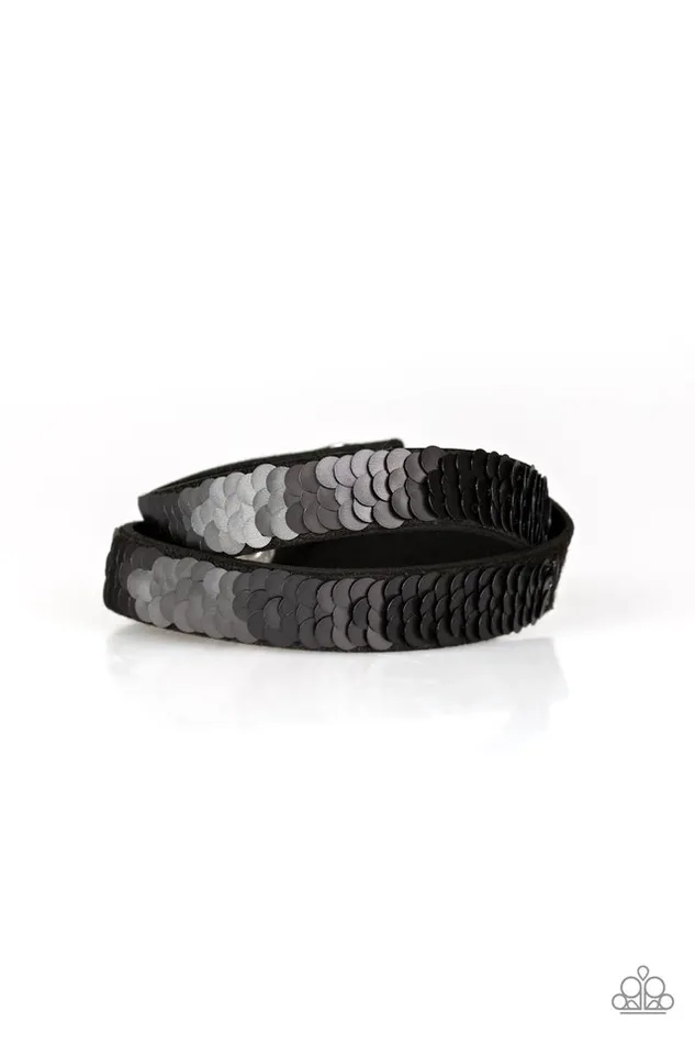 Bracelets Paparazzi Jewelry Paparazzi Bracelet Under The SEQUINS Silver