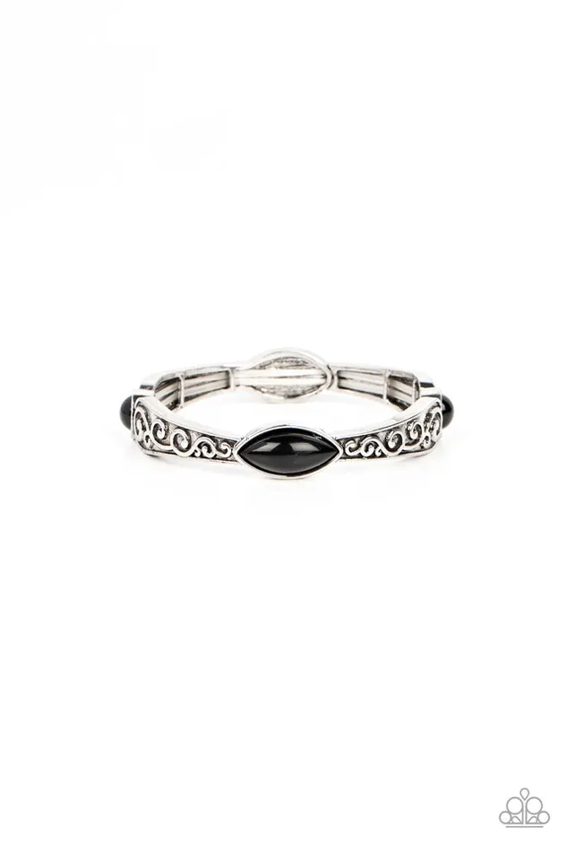 Bracelets Paparazzi Jewelry Paparazzi Bracelet Veranda Variety Black Bracelets Paparazzi Jewelry Paparazzi Bracelet Veranda Variety Black