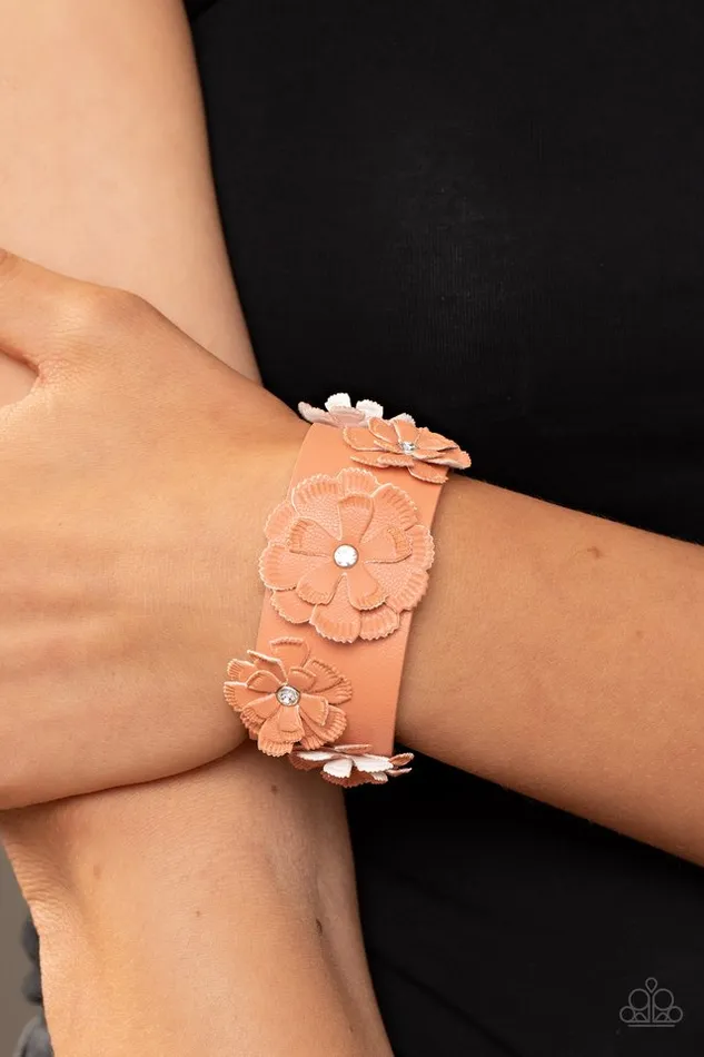 Bracelets Paparazzi Jewelry Paparazzi Bracelet What Do You ProPOSIES Orange