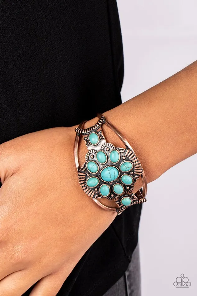Bracelets Paparazzi Jewelry Paparazzi Bracelet Wistfully Western Copper Bracelets Paparazzi Jewelry Paparazzi Bracelet Wistfully Western Copper