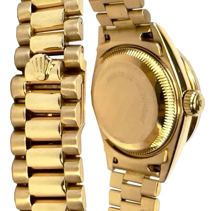 Bracelets Rolex Day Date 36mm Ref 118238sip Silver Dial Fluted Bezel 18K Yellow Gold President Bracelet Watch Rolex