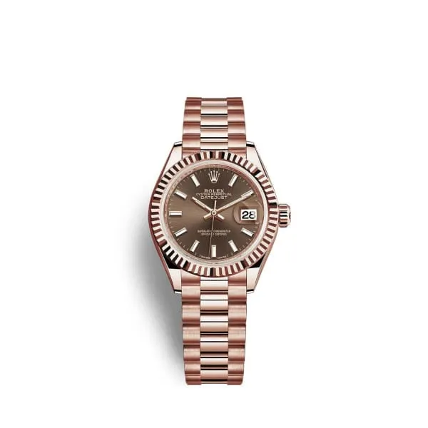 Bracelets Rolex Lady Datejust 28mm Ref 2791750007 Chocolate Dial 18K Rose Gold President Bracelet Womens Watch Rolex Bracelets Rolex Lady Datejust 28mm Ref 2791750007 Chocolate Dial 18K Rose Gold President Bracelet Womens Watch Rolex