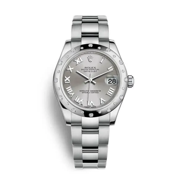 Bracelets Rolex Rolex Datejust 31mm Ref 1783440011 Rhodium Grey Dial Stainless Steel Oyster Bracelet Womens Watch Bracelets Rolex Rolex Datejust 31mm Ref 1783440011 Rhodium Grey Dial Stainless Steel Oyster Bracelet Womens Watch