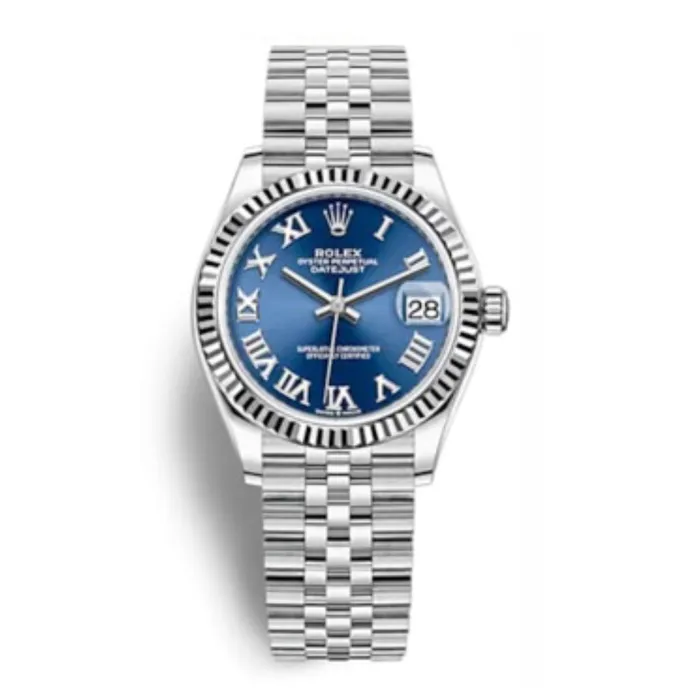Bracelets Rolex Rolex Datejust 31mm Ref 2782740034 Blue Dial Stainless Steel Jubilee Bracelet Womens Watch Bracelets Rolex Rolex Datejust 31mm Ref 2782740034 Blue Dial Stainless Steel Jubilee Bracelet Womens Watch