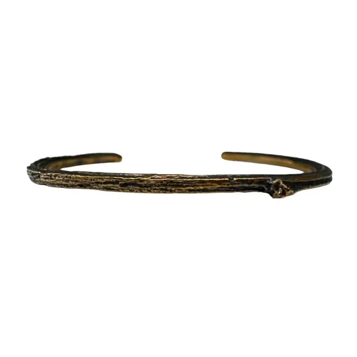 Bracelets Warm Peony Single Branch Cuff Bracelet Merzatta