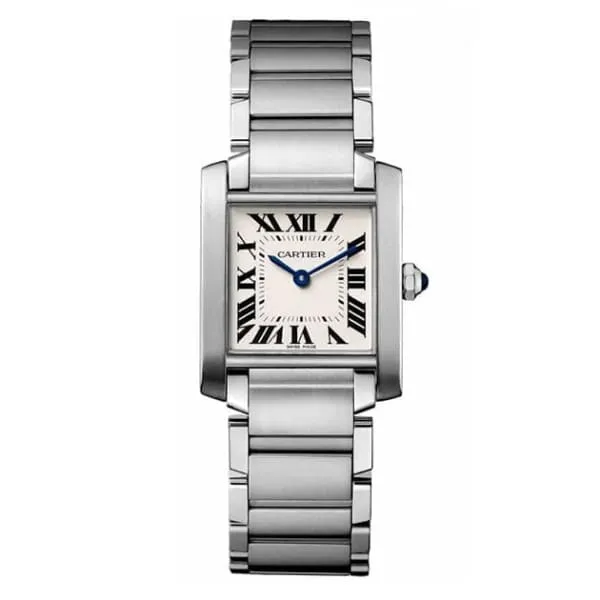 Cartier Cartier Tank Francaise 304mm Womens watch Ref WSTA0005 Silver Roman Dial Stainless Steel Bracelet Bracelets Cartier Cartier Tank Francaise 304mm Womens watch Ref WSTA0005 Silver Roman Dial Stainless Steel Bracelet Bracelets