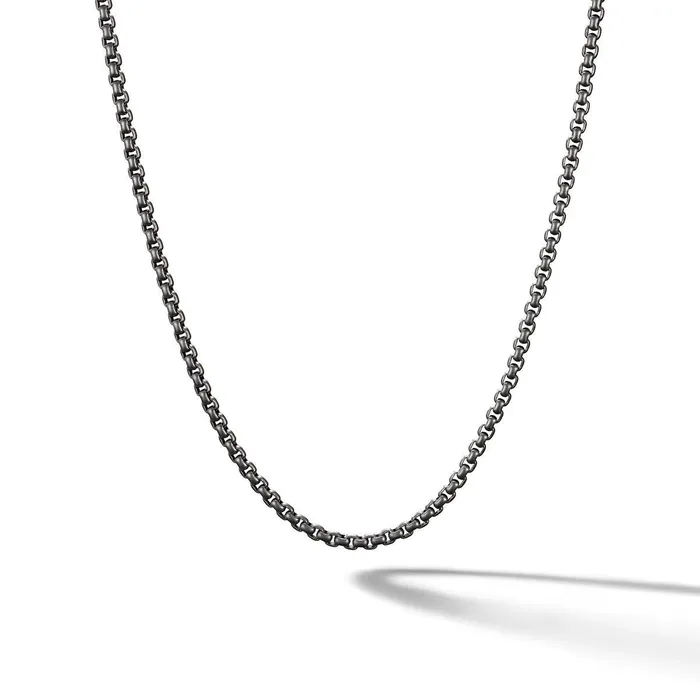 David Yurman 27mm Box Chain Necklace David Yurman Necklaces