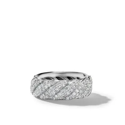 David Yurman 75mm Sculpted Cable Ring David Yurman Rings