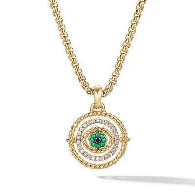 David Yurman David Yurman 205mm Evil Eye Pendant Necklaces