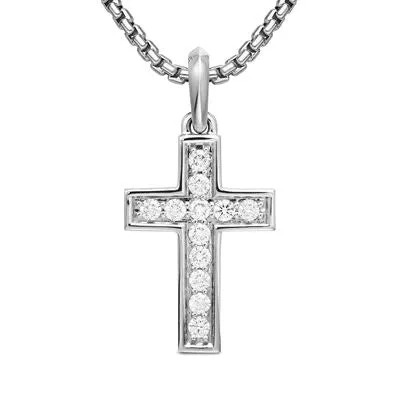 David Yurman David Yurman 28mm Streamline Cross Pendant Necklaces