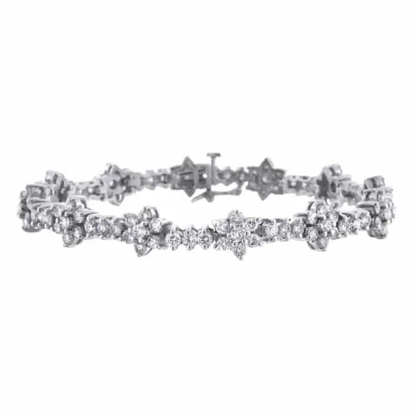 Diamond Source NYC Bracelets 14kt white gold diamond bracelet 800ct diamonds B174383 Diamond Source NYC Bracelets 14kt white gold diamond bracelet 800ct diamonds B174383