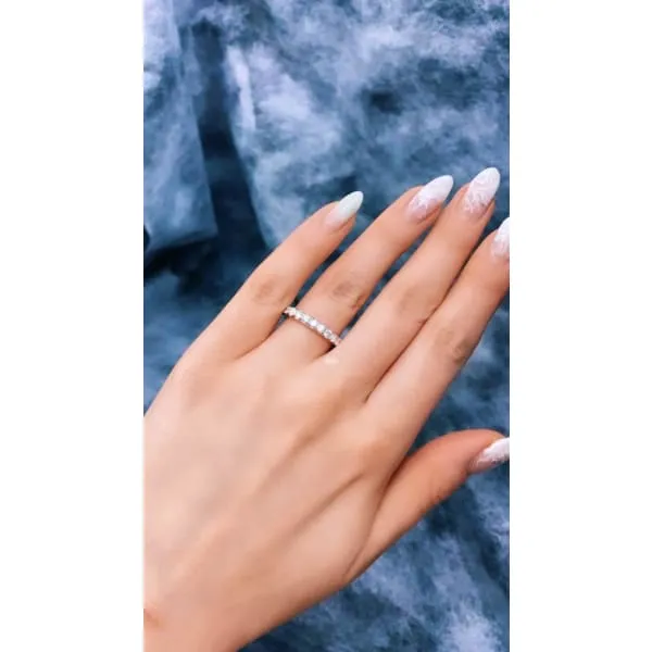Diamond Source NYC Rings 14k White Gold Diamond Wedding Band Diamond Source NYC Rings 14k White Gold Diamond Wedding Band