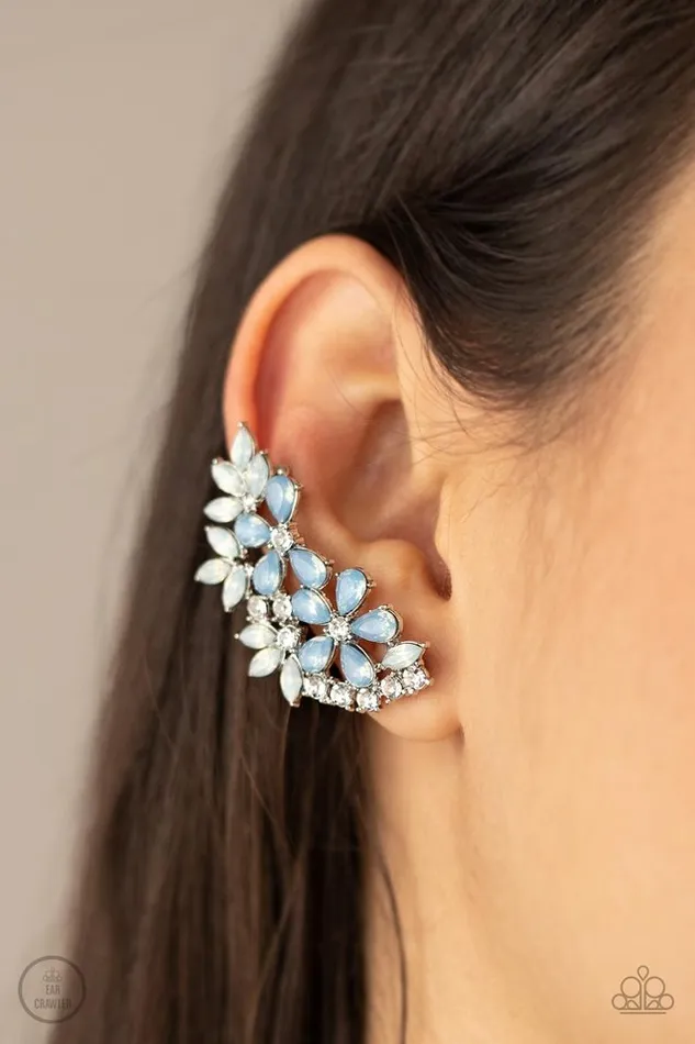 Earrings Paparazzi Jewelry Paparazzi Earring Garden Party Powerhouse Blue